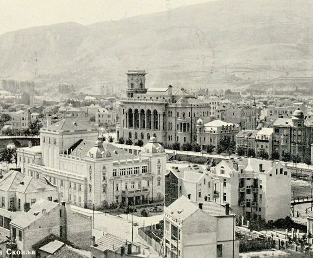 28. Все на этой фотографии было разрушено — Скопье, Северная Македония, до землетрясения 1963 года