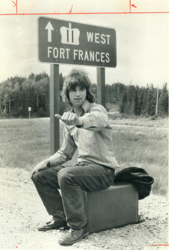 13 июня 1973 года. Британский студент путешествует по Канаде и США.