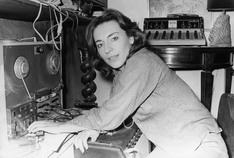 Июнь 1973 года. Катрин Лара, французский композитор.