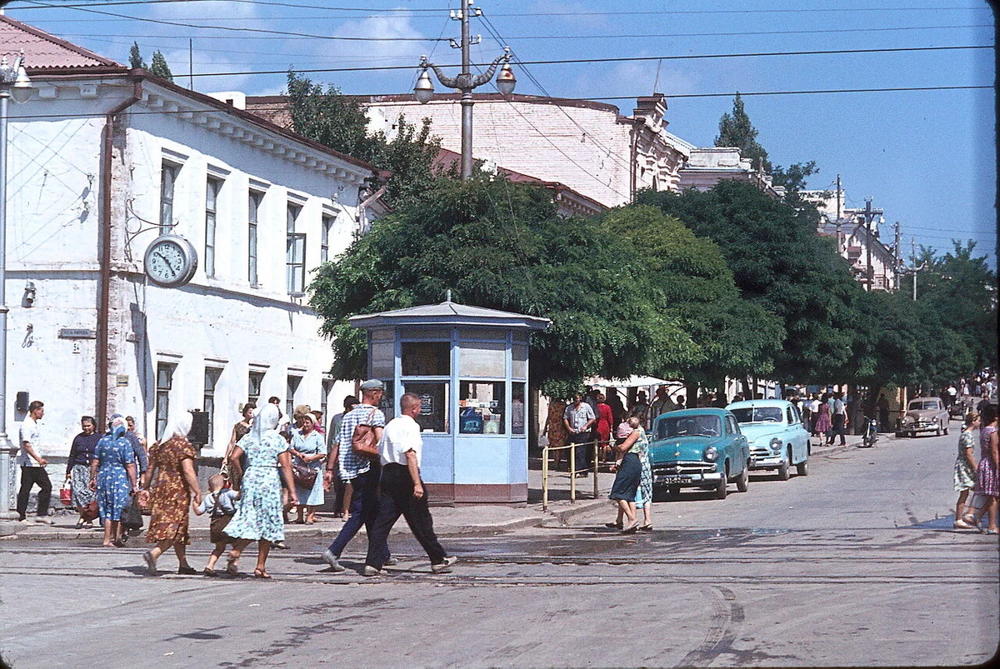 Пятигорск, интересный киоск, 1964 год.