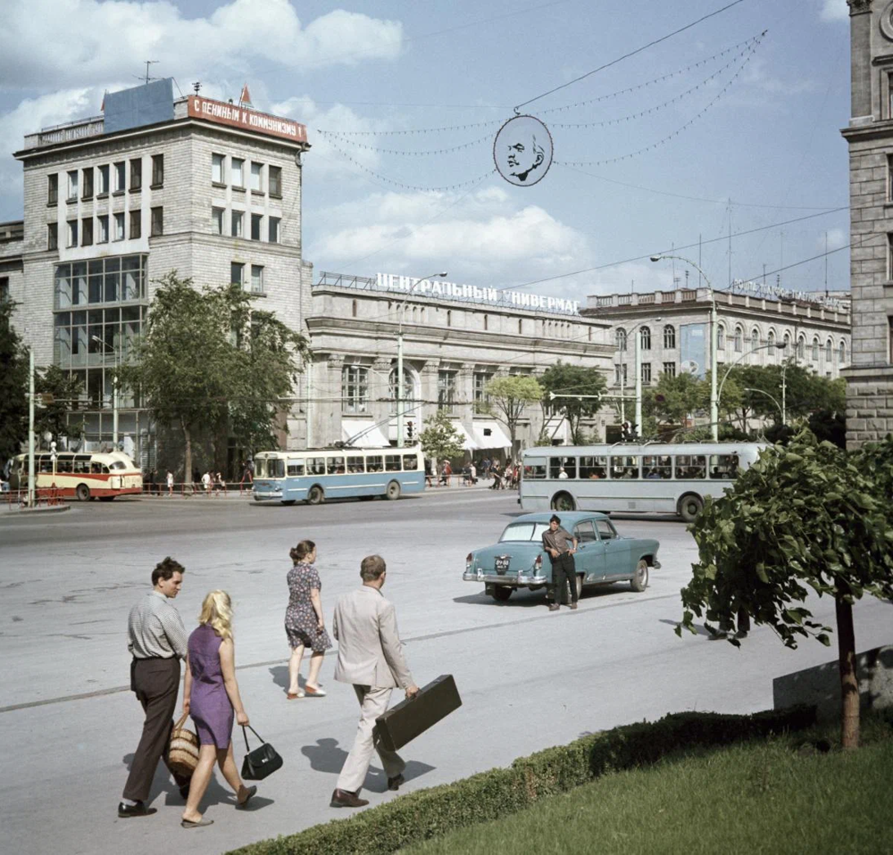 Кишинев, площадь Победы, 1970 год.