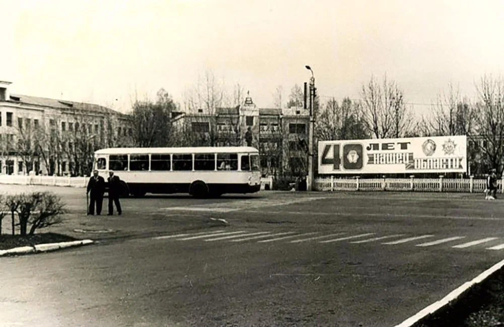 Биробиджан, ориентировочно 1974 год.