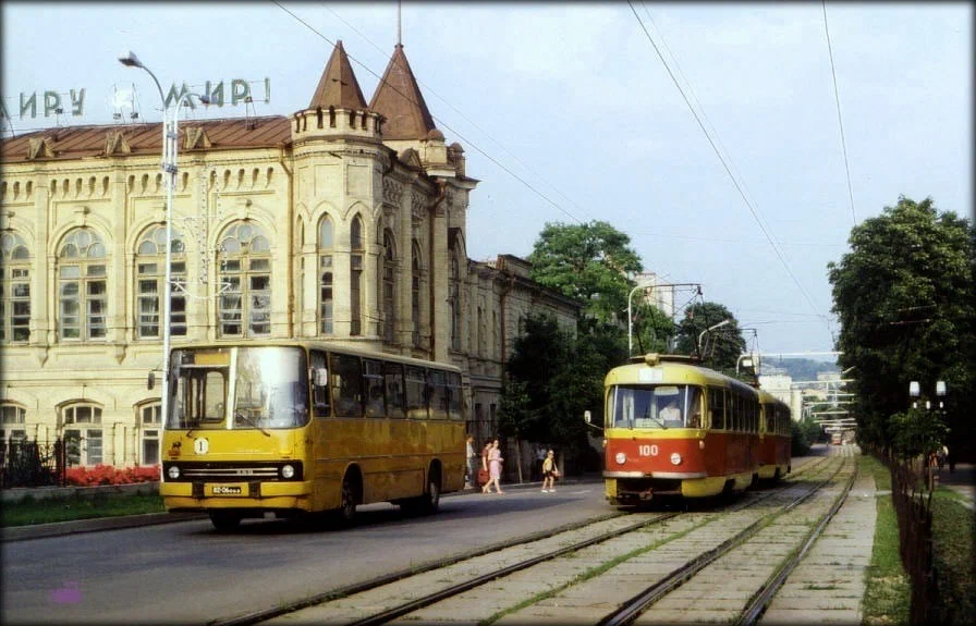 Пятигорск Ставропольского края, проспект Кирова, 1980-е годы.
