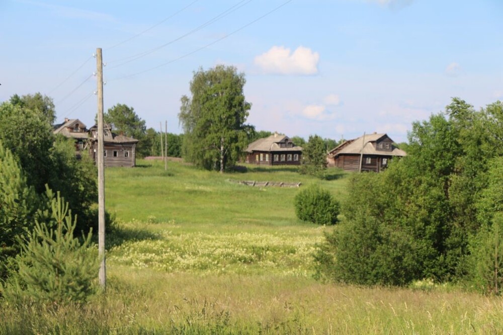 Тихая деревня в Костромской области
