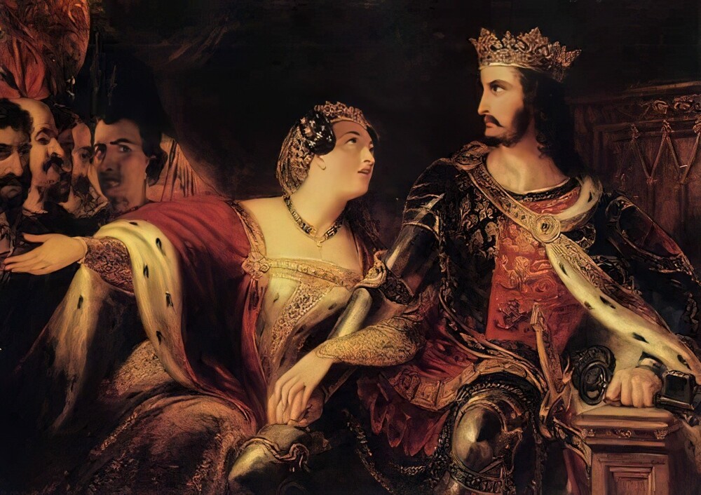 6. Эдуард III и Филиппа Геннегау