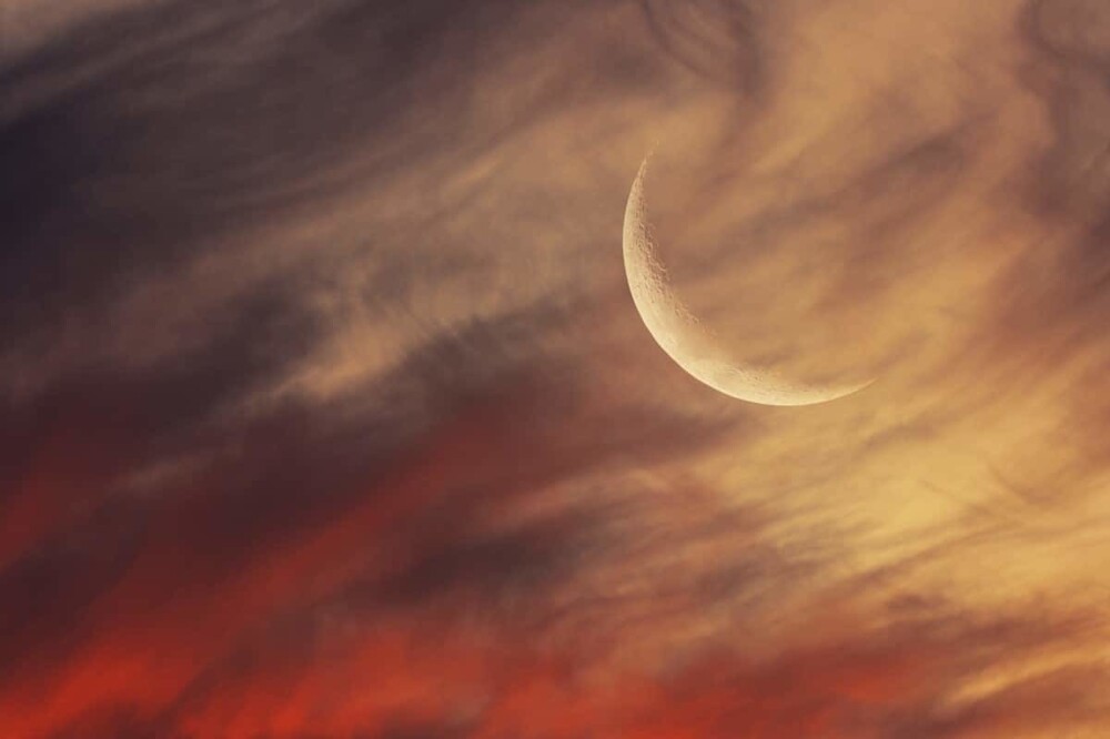 "Полумесяц на фоне волшебного заката", Эдуардо Шабергер Пупо, категория "Наша Луна" Место съемки: Рафаэла, Аргентина