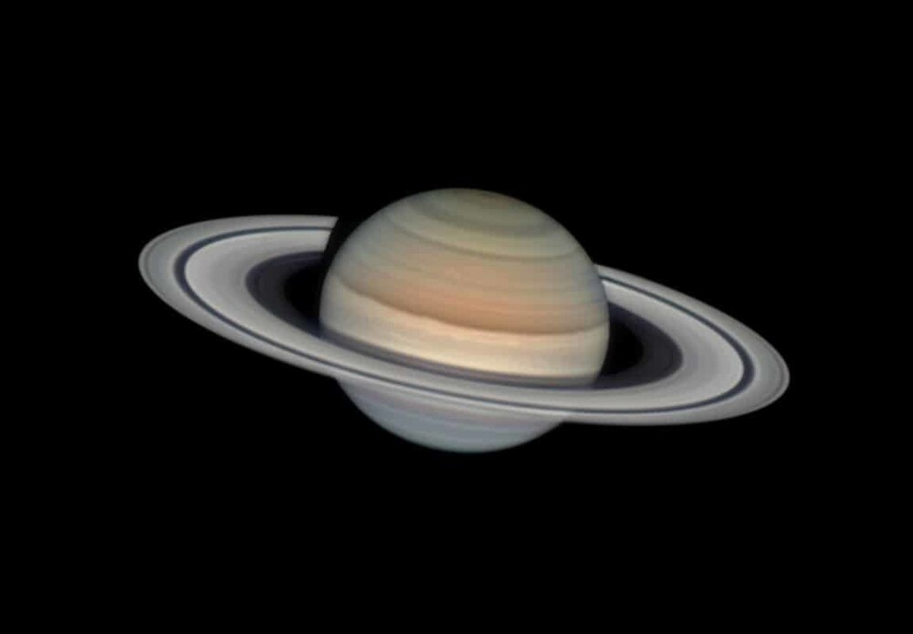 "Красочный Сатурн", Дэмиан Пич, категория "Планеты, кометы и астероиды" Место съемки: Барбадос
