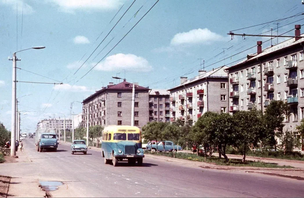 Киров, улица Воровского, 1970 год.