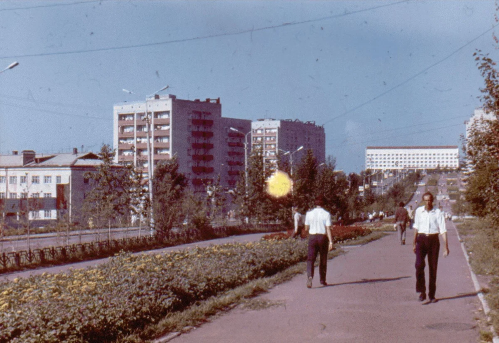 Амурск Хабаровского края, 1985 год.