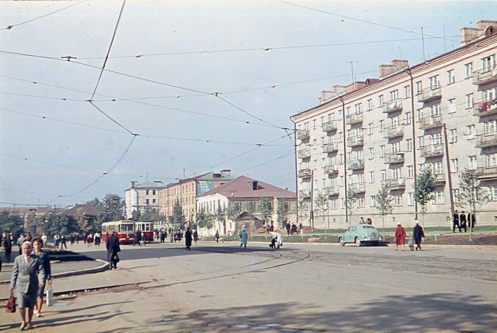 Ижевск, ул. Труда, 1965 год.