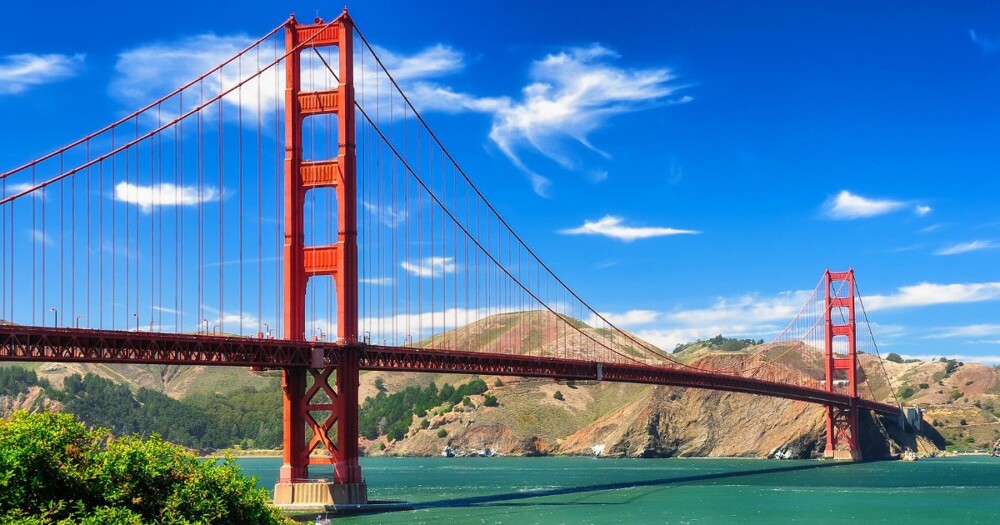 17. Мост Золотые Ворота, Сан-Франциско, США