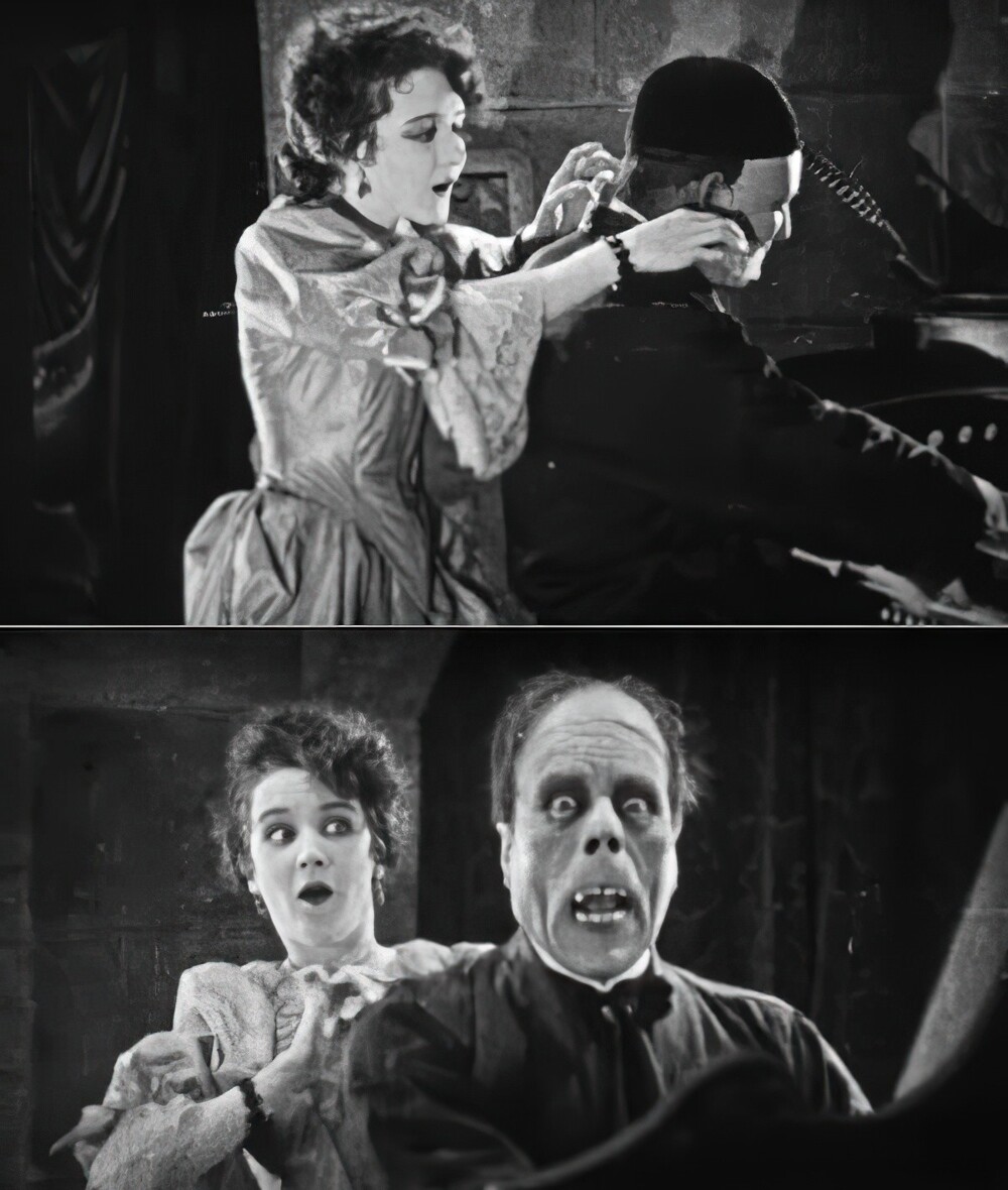 13. Фильм «Призрак оперы» (1925) был запрещён в Великобритания по нескольким причинам. В первую очередь потому, что он был «слишком жутким и пугающим» для широкой публики