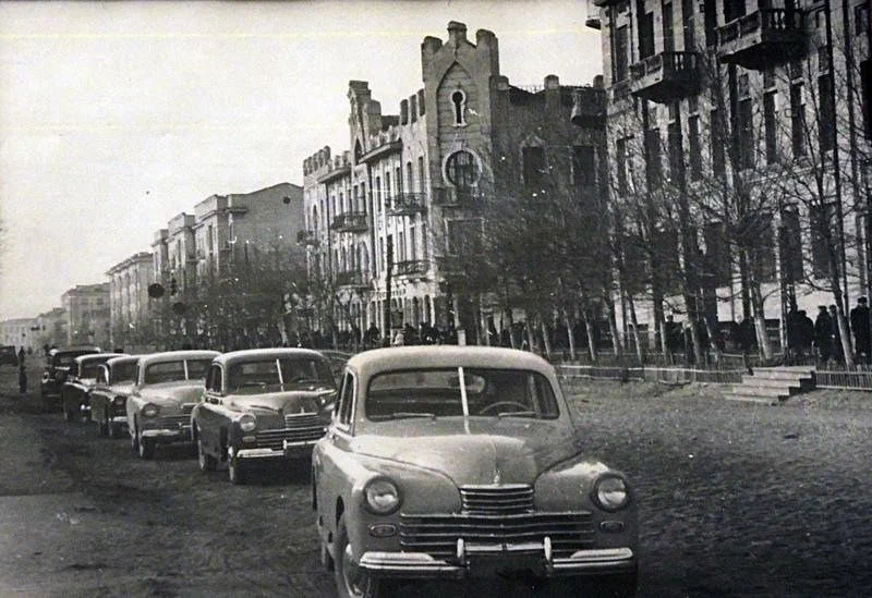 Чита , Амурская улица, 1960-е годы.