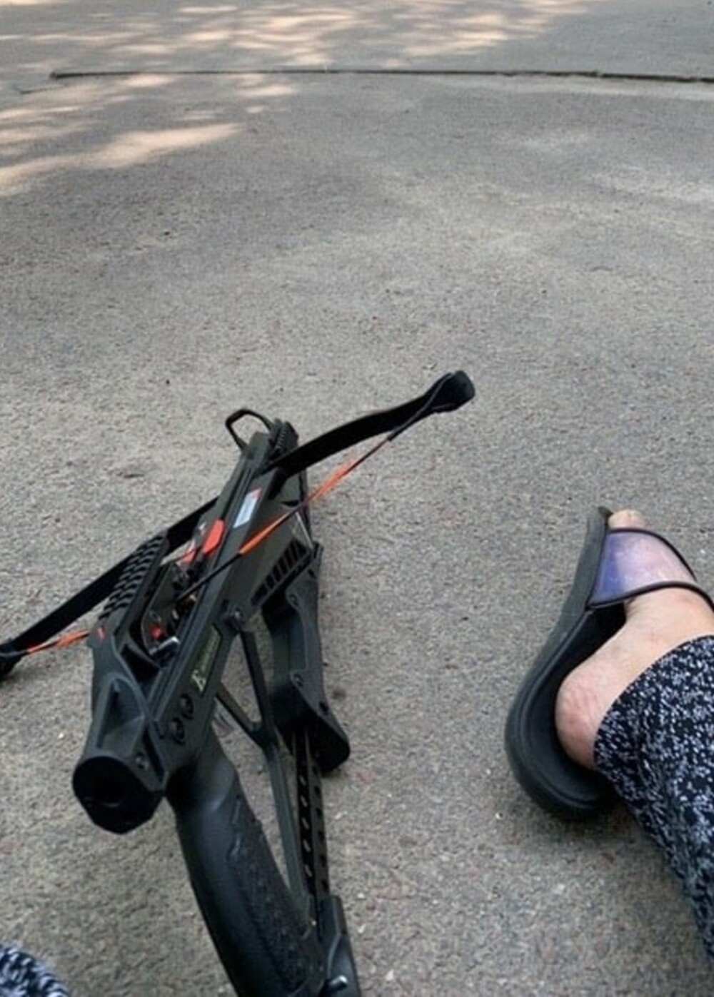 «Никакая мерзость в мой дом не залезет»: жительница Воронежа решила расстрелять из арбалета рабочих, которые пришли менять лифты в её подъезде