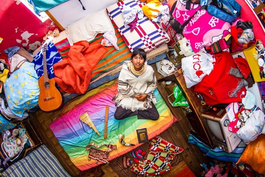«Моя комната»: французский фотограф показал, как отличаются спальни молодых людей из разных уголков мира