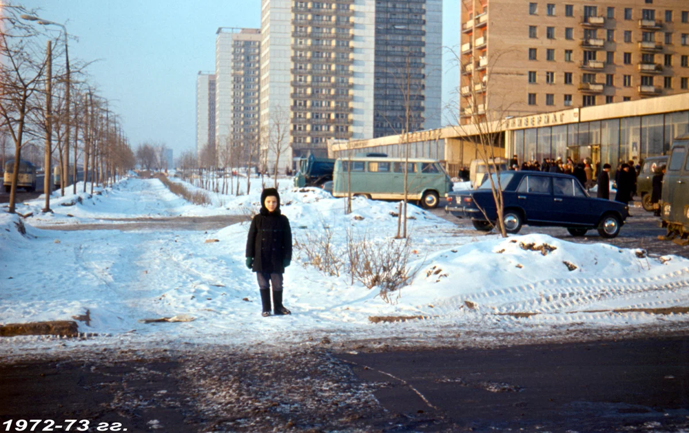 Ленинградское шоссе неподалёку от Беломорской улицы.