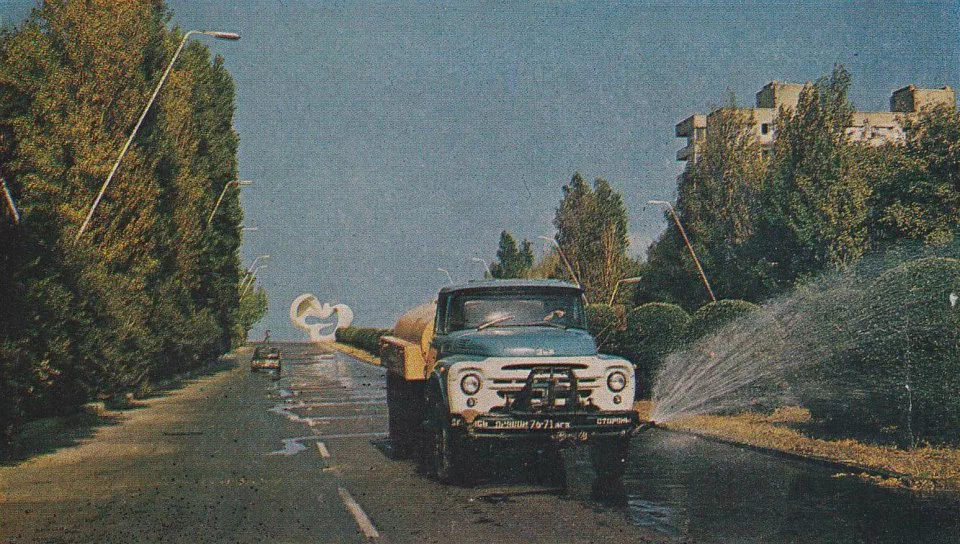 Сумгаит, Азербайджанская ССР, 1970-е годы.