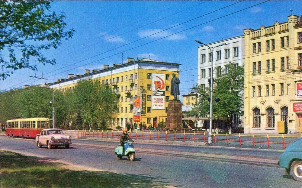 Иваново, проспект Ленина, 1971 год.