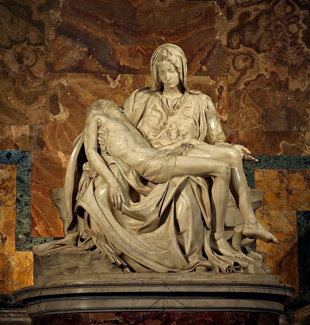 9. Микеланджело Буонаротти было всего 23 года, когда он создал знаменитую "Пьету"