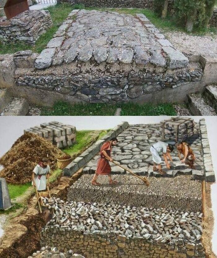 32. Как строили римские дороги
