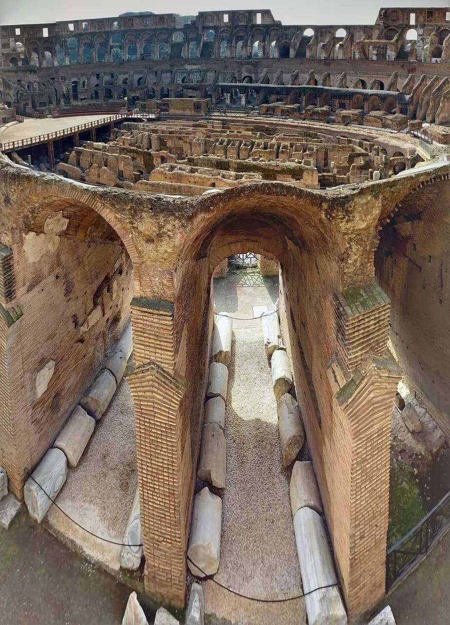 4. Подземный этаж Колизея, Рим