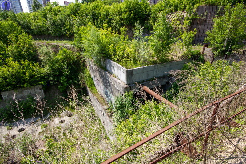 Заброшенный недостроенный бункер дизельной электростанции метро