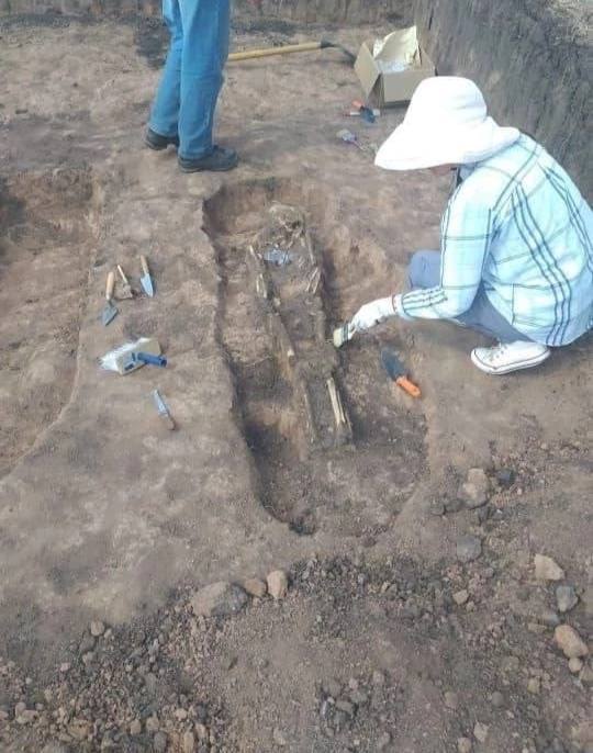 В Актанышском районе при строительстве трассы М7 найдено старое кладбище