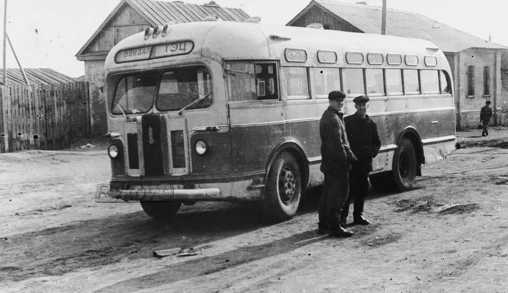 Ливны, городской автобус, 1960-е годы.