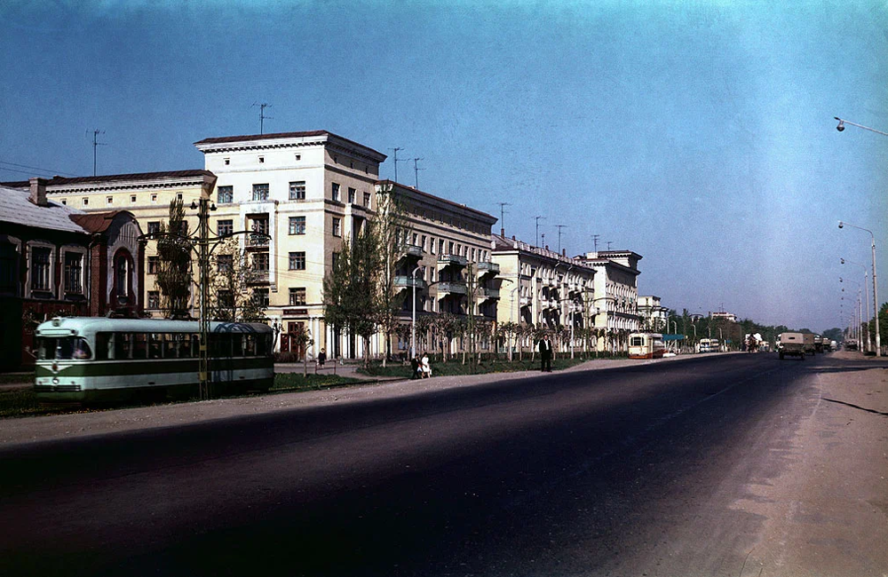 Коломна, ул. Октябрьской революции, 1965 год.