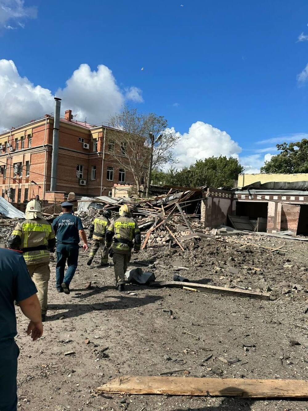 В центре Таганрога прогремел мощный взрыв