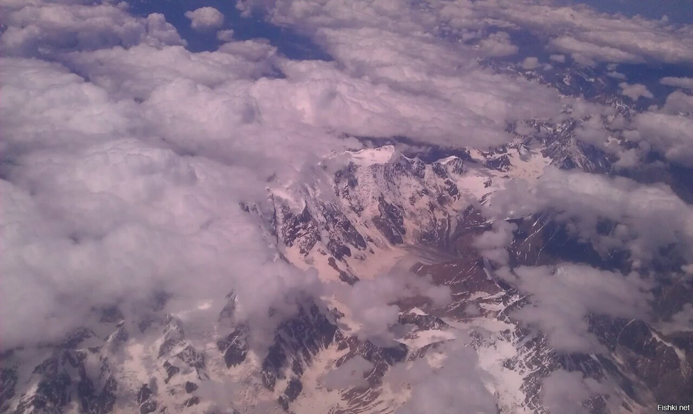 Недалеко от Кабула, высота 10200 м