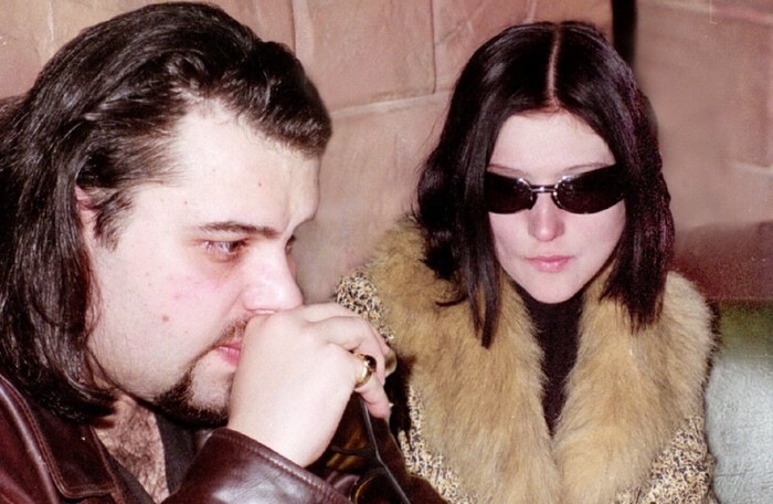 Певица Линда со своим продюсером Максимом Фадеевым, 1990-е годы.