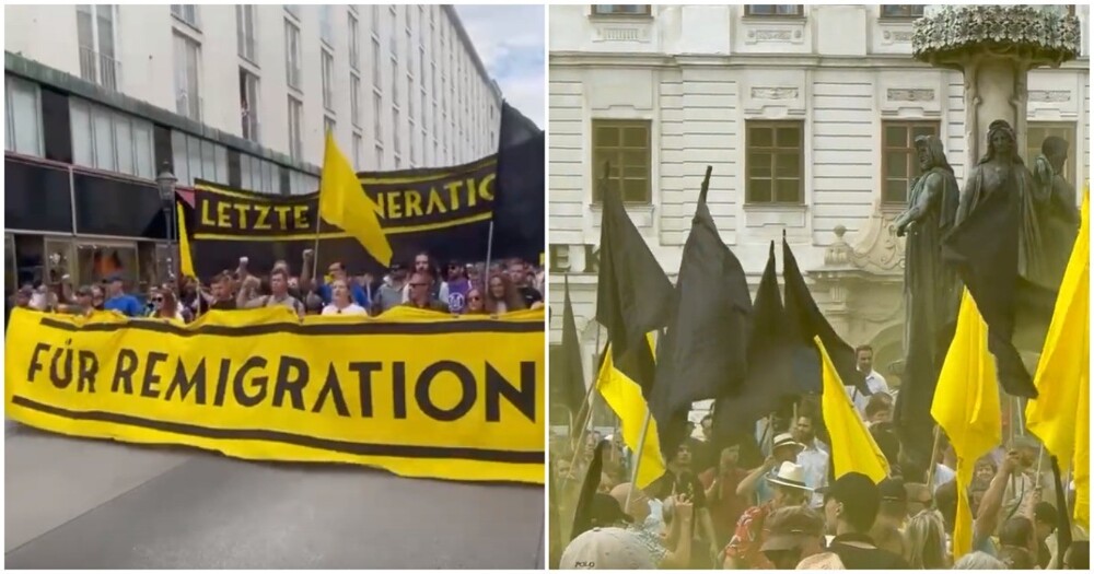 В Вене прошел митинг с требованием ремиграции