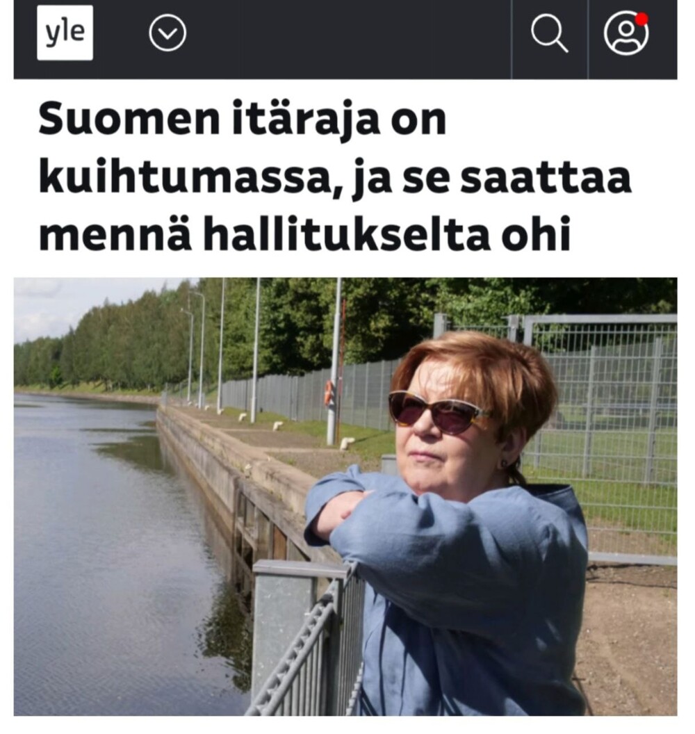 Финны недовольны положением дел на востоке страны
