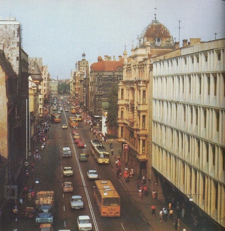 Рига. Улица Ленина, 1980-е