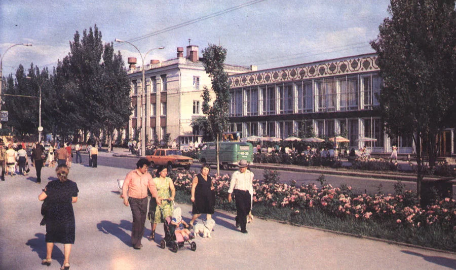Тирасполь,  кафе Чудесница, 1980 годы.