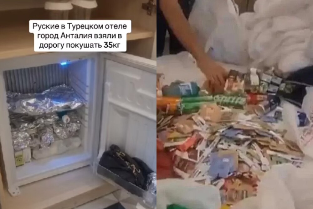 "Просто в дорогу покушать": российских туристов спалили при вывозе из отеля 35 килограммов продуктов