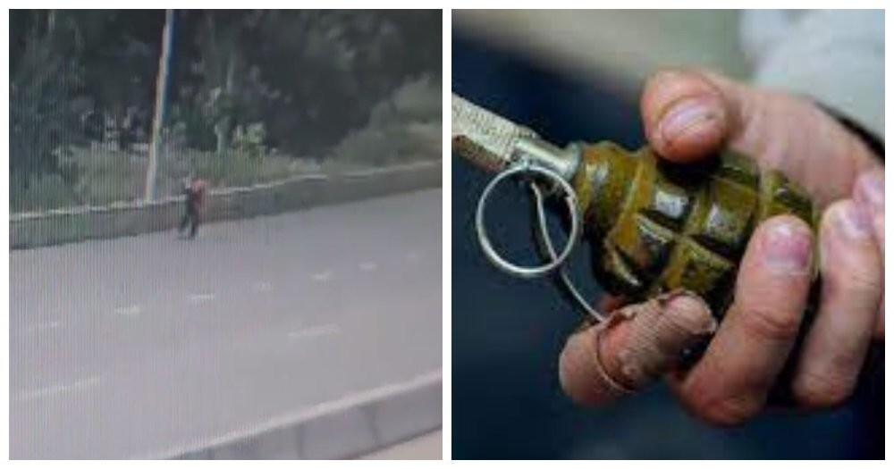 В Башкортостане мужчина угрожает взорвать гранату посреди дороги 