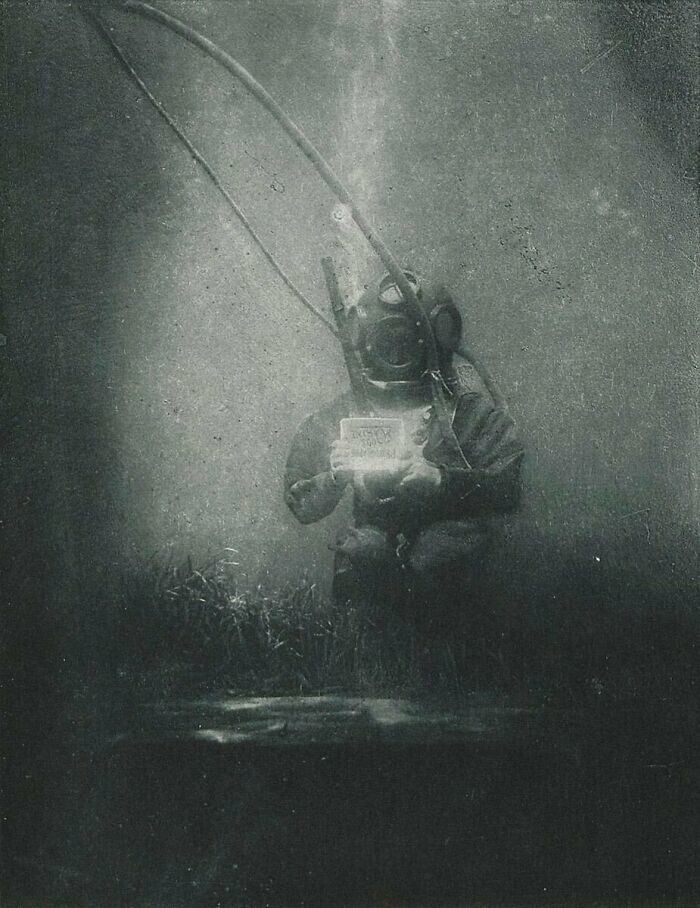 6. Первая подводная фотография, 1899 год