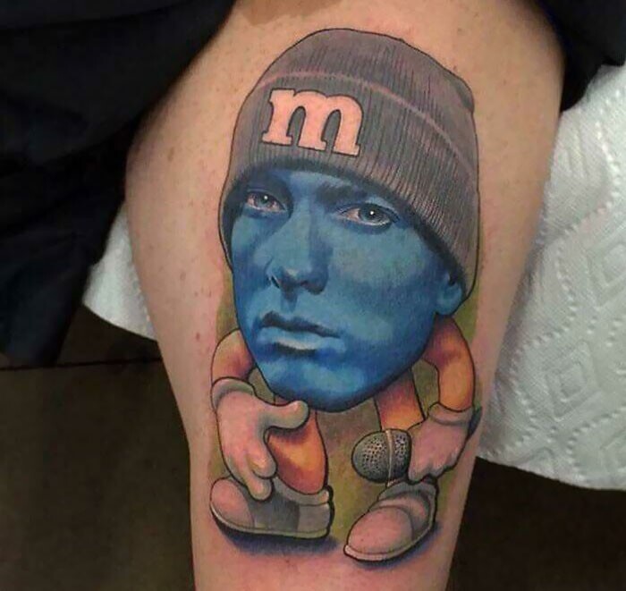 4. Эминем и M&Ms