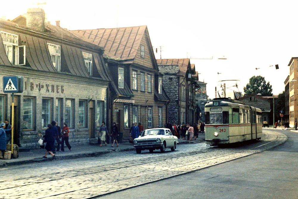 Таллин, Пярнусское шоссе, 1979 год.