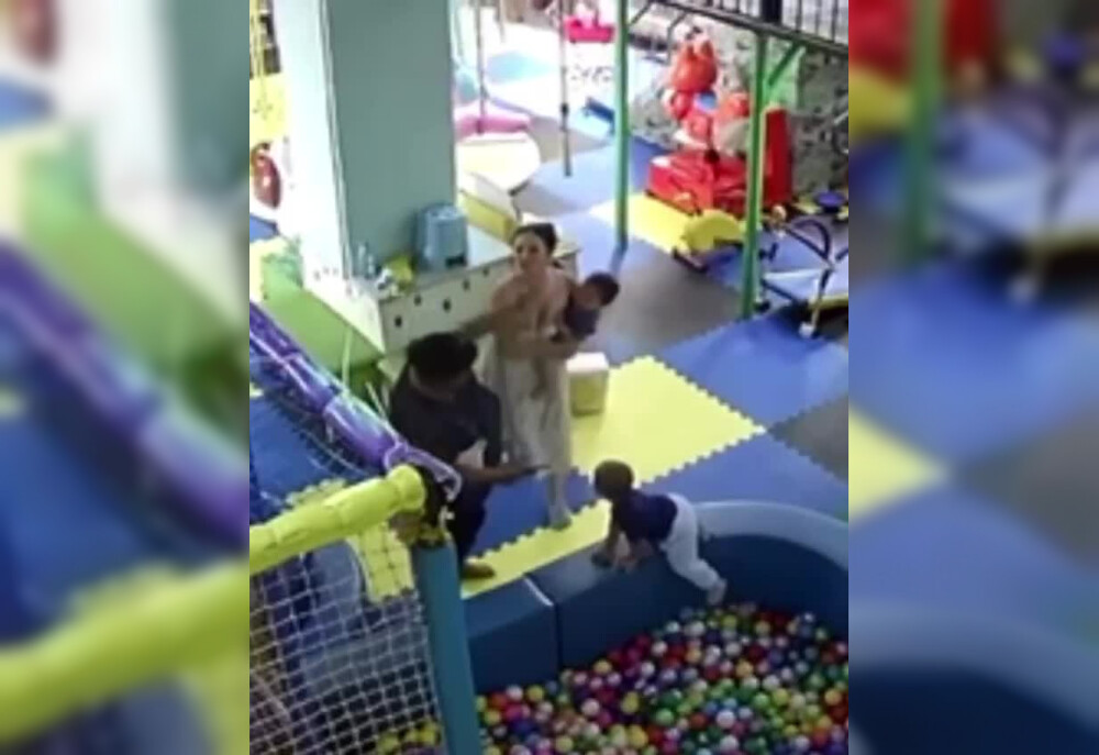 В детском развлекательном центре подрались две боевые дамочки