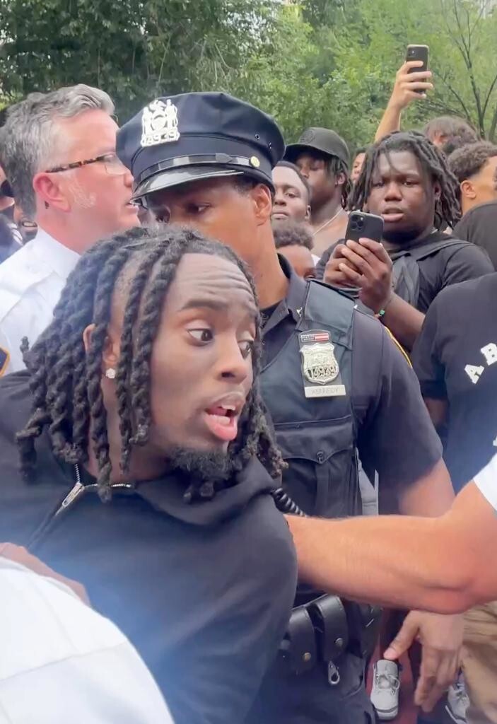 Полиции Нью-Йорка пришлось применить дубинки и слезоточивый газ, чтобы разогнать фанатов стримера, раздававшего подарки