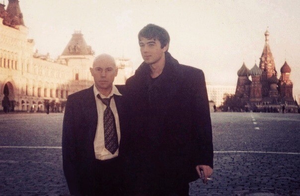 Виктор Сухоруков и Сергей Бодров, 1999 год.