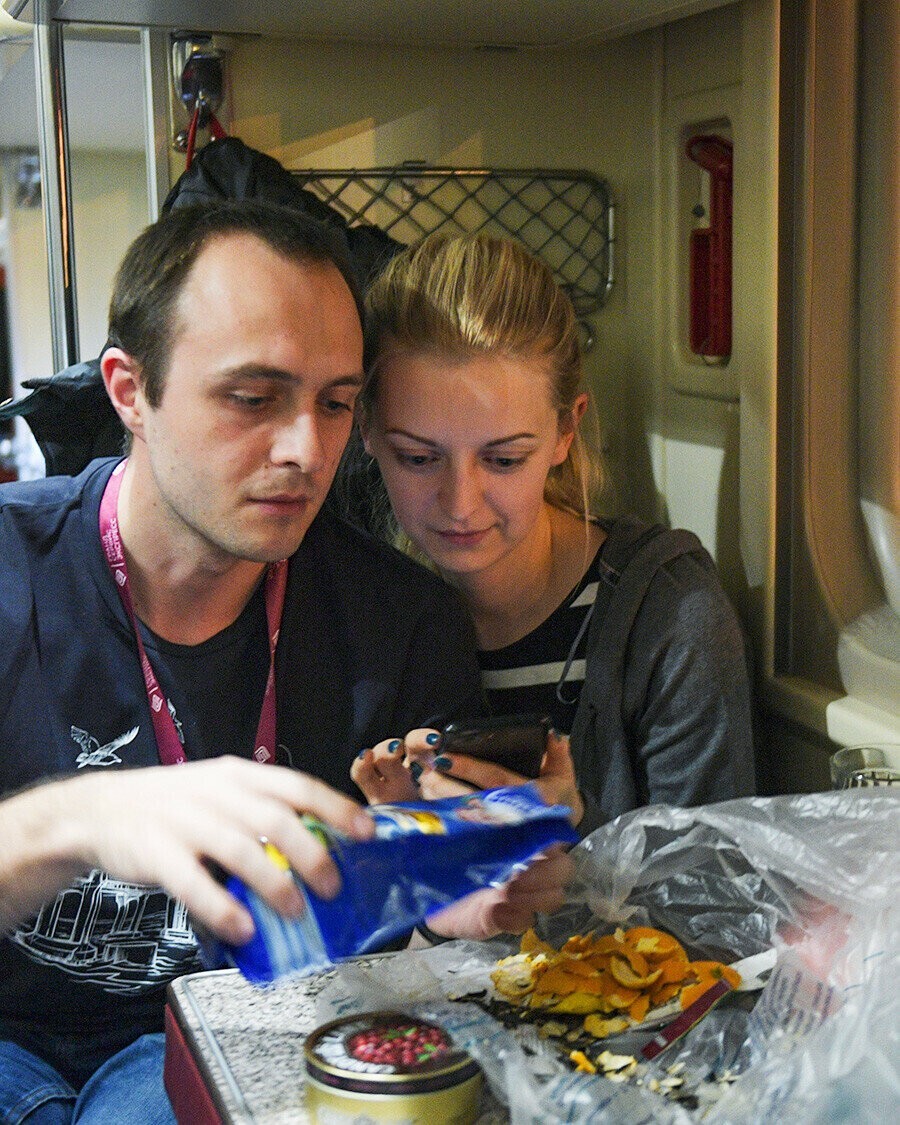 Какие продукты чаще всего едят пассажиры поездов