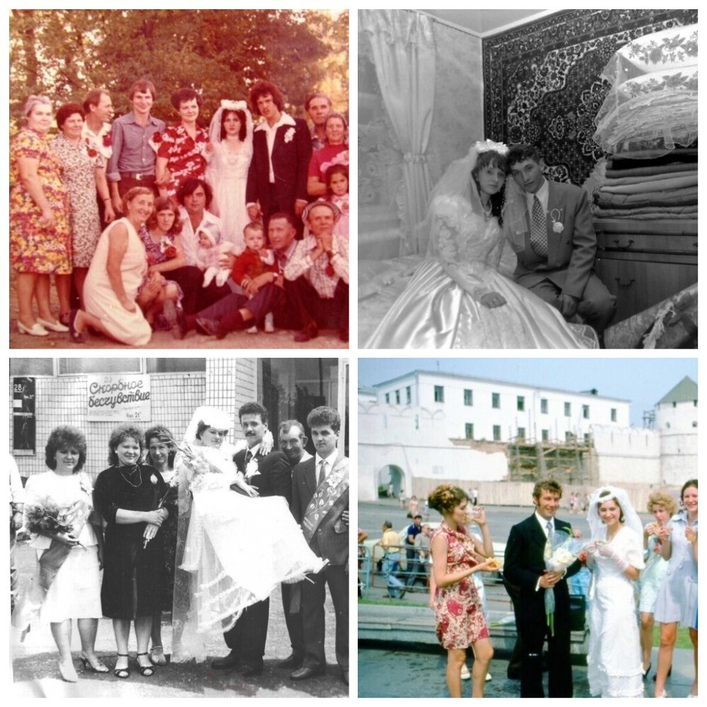 Советские свадьбы в фотографиях