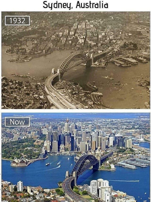 33. Сидней, Австралия. 1932 и 2022 годы
