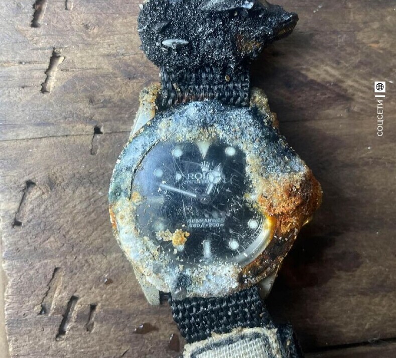 Дайвер нашёл на дне Тихого океана тикающие часы Rolex