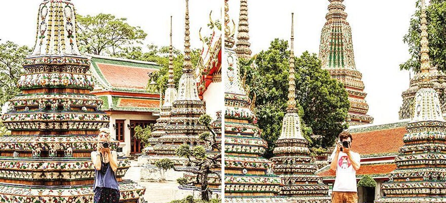 16. Храм лежащего Будды, Бангкок, Таиланд, июнь 2015