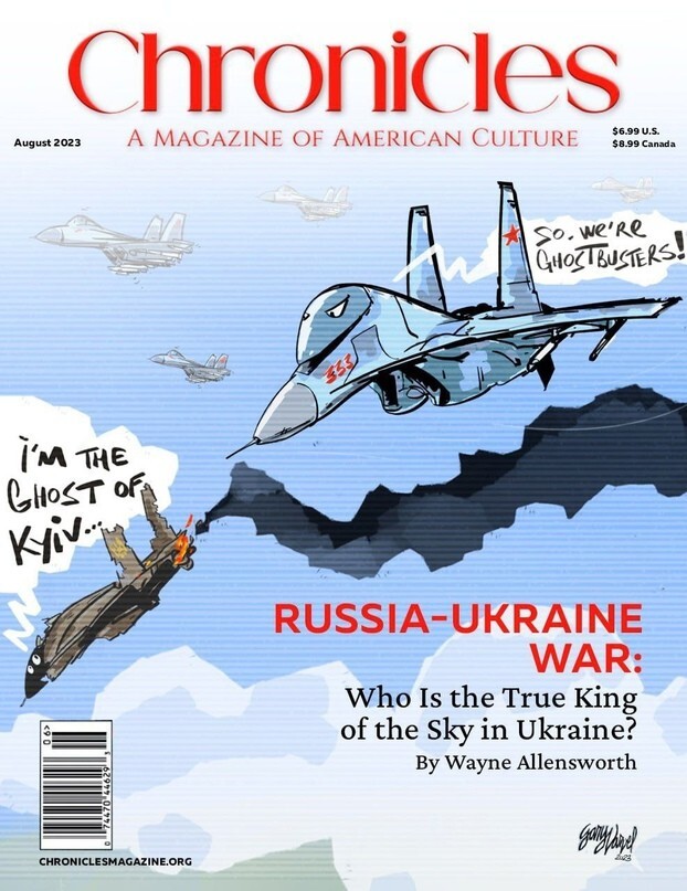 Если не фейк. Говорят, что это обложка американского журнала "Хроники" за август. Но демократия победила, поэтому обложка провисела на сайте совсем чуть, после чего куда-то исчезла